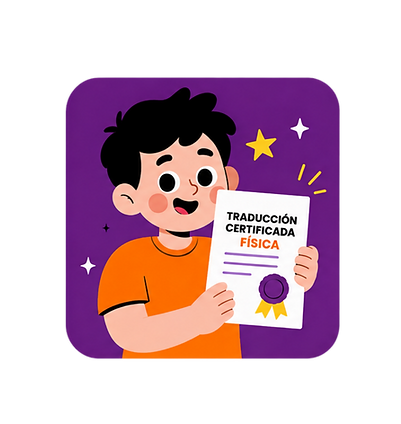 Traducciones Certificadas Físicas